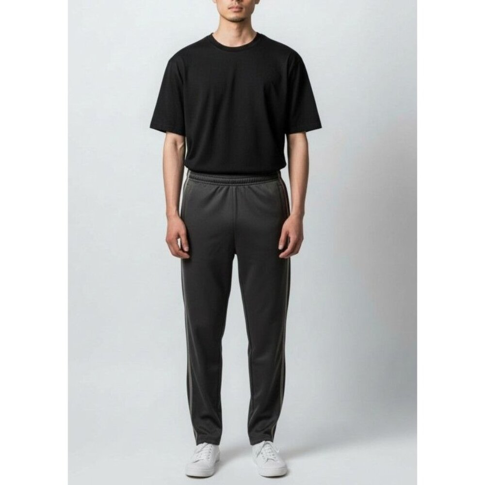 Fila Sport Black Track Pants Size S Polyester Mens Elastic Waist